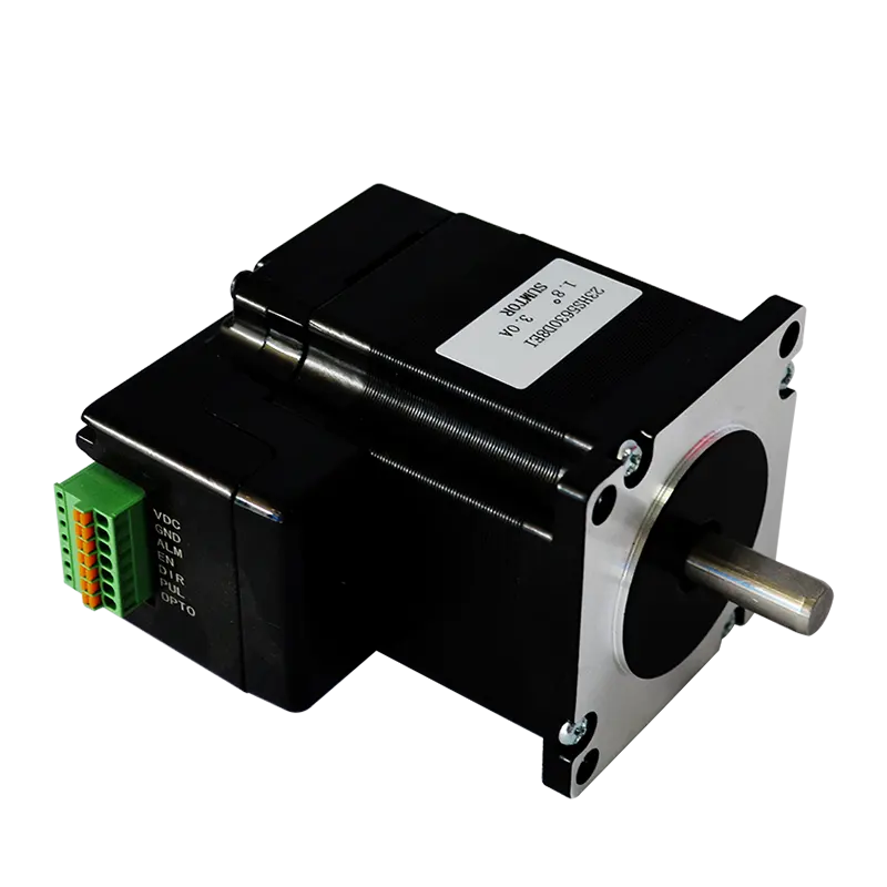 56mm 3A Plc Nema 23 Günstiger integrierter glatter Schrittmotor und Treiber Ce Hybrid Schrittmotor 23 Nema23 Encoder