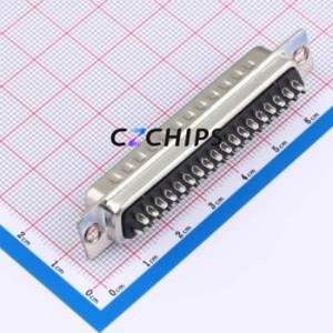 D-SUB-37M-HJBJ D-Sub/VGA Connector Through hole Component (THT) Connector ( Total Number of PINs: 37P ) - Product Image 2