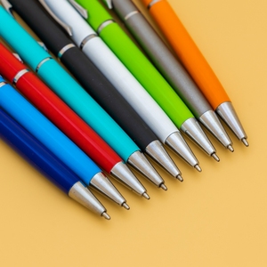 OEM ODM Fancy Station ery Stylo Personal isier barer Slimline Multi Tool Stift Helle Farben Metall Slim Touch Pen Custom ized Smart pen - Product Image 4
