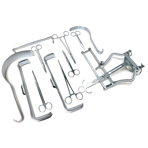 SA0091 Kit de instrumentos quirúrgicos principales Juego de cirugía abdominal para cirugía abdominal quirúrgica general Apendectomía - Product Image 2