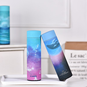 Seaygift Custom Metal Double Wall Stainless Steel Insulated Sport Water Bottle <strong>Large</strong> Capacity 500ml Thermos Vacuum <strong>Flasks</strong> - Product Image 1
