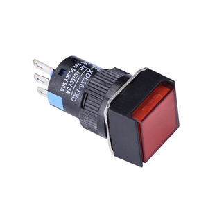 Interrupteur à bouton en laiton plaqué argent avec retour tactile IP65 10A 1NO pour interface utilisateur d'appareils électroménagers - Product Image 4