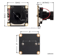 Caméra IR-CUT IMX290-83 pour Raspberry Pi, capteur de caméra Starlight industriel à mise au point fixe 2MP pour Raspberry Pi 4B 3B+ 3B Robot AI