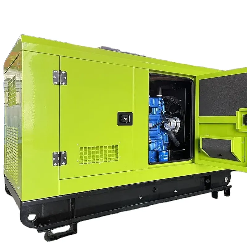 Generator Diesel Super sunyi, 20kva 40kw 50kva 100kva harga energi tiga fase