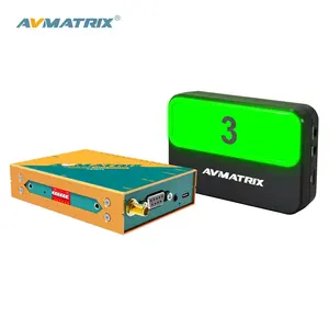 AVMATRIX TS3019 Wireless PTZ Multi-Kamera-Steuerung Video-Umschalter Tally System hat Schnitts tellen GPIO/USB/RS-485/RS-232