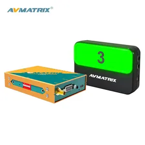 Sistema de Tally inalámbrico de 4 canales, 200m, para Control de cámara PTZ y conmutador de vídeo en vivo - Product Image 5