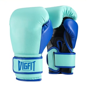 Gants <span class=keywords><strong>de</strong></span> <span class=keywords><strong>kick</strong></span>-<span class=keywords><strong>boxing</strong></span> VIGFIT en cuir PU <span class=keywords><strong>de</strong></span> 14 oz, design à doigts entiers, sangle <span class=keywords><strong>de</strong></span> poignet réglable, ajustement universel, personnalisés - Product Image 6