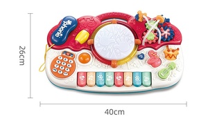 Wholesale Children Education 8-Key Electronic Keyboard Toys Piano Drum <b>Musical</b> <b>Instruments</b> Toys - Product Image 5