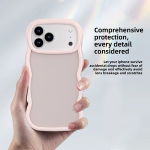 Custodia per Telefono con Motivo a Onde Effetto Pelle, a Copertura Totale, Anti-Caduta per iPhone 17 Pro Max, Diverse Opzioni di Colore - Product Image 4