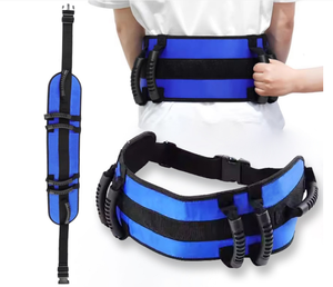 Ceinture de marche réglable et confortable avec poignées rembourrées pour le transfert - Product Image 4