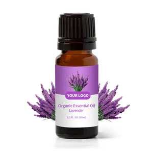 Massage Beauty Salon Diffusers Organic 10ml Essential oil Lavender Aromatherapy 100% Pure Essential Oil for Candles