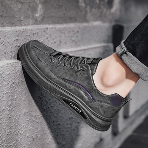 Groothandel Custom Hoge Kwaliteit Heren Luxe Pu Lederen Casual Schoenen Comfortabele Lichtgewicht Goedkope Heren Sneakers Heren Schoenen - Product Image 6