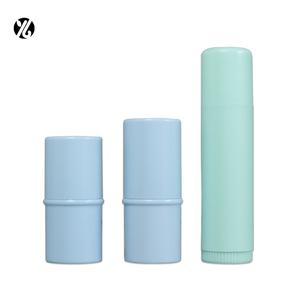 In Stock PP Cosmetic Packaging Oval Shape Sustainable Mini Portable Deodorant Stick Containers