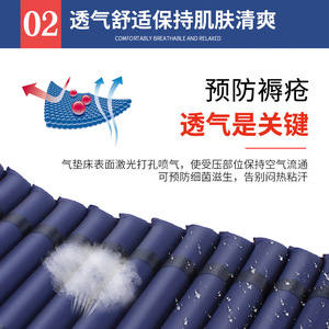 AiHuJia Medical Anti-Decubitus Inflatable Mattress Strip Type Waterproof Air Mattress For Hospital Bed Care - Product Image 5