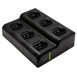 ETMY Durable ABS 6 Bay 14V Over-Charging Protection Charging Station for GP Series and HT Series <b>Walkie</b> <b>Talkie</b> Units - Product Image 5