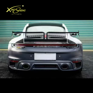 Pare-chocs d'origine pour <span class=keywords><strong>Porsche</strong></span> 992 TKT Style Dry Carbon Fiber Rear Wing Hardtop Version <span class=keywords><strong>911</strong></span> - Product Image 2
