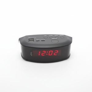 Réveil numérique LED avec <span class=keywords><strong>radio</strong></span> AM/FM |   Affichage extra large et clair |   Angle de vision de 180 degrés |   Matériau plastique |   CF-958 - Product Image 1