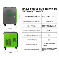 Machine de nettoyage au carbone pour moteur HHO, équipement de décarbonisation pour atelier de réparation automobile, camion lourd, moteur diesel essence