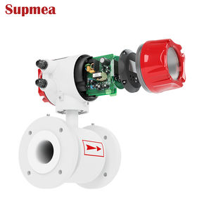 Medidor de flujo electromagnético ± 0.5% Proveedores Medidor de flujo de productos químicos líquidos corrosivos industriales digitales - Product Image 5