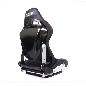 Asiento <span class=keywords><strong>de</strong></span> Carreras Reclinable con Costuras Negras y Respaldo Bordado, <span class=keywords><strong>de</strong></span> Fibra <span class=keywords><strong>de</strong></span> Carbono - Product Image 3