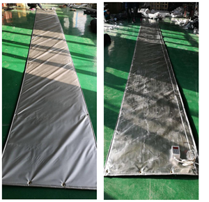 Système de chauffage robuste pour fondations arctiques, <span class=keywords><strong>couverture</strong></span> de dégivrage au sol à commande numérique pour le traitement du permafrost - Product Image 3