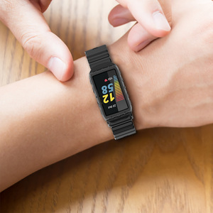 Fournisseur vérifié YTF, bracelet en silicone intégral Armor pour <span class=keywords><strong>Fitbit</strong></span> <span class=keywords><strong>Charge</strong></span> 5/<span class=keywords><strong>Charge</strong></span> 6 (largeur de bande 23 mm), taille universelle - Product Image 2