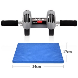 CHENGMO SPORTS Prix d'usine Power Muscle Trainer Entraîneur de taille abdominale personnalisé de haute qualité AB Wheel Rollers avec genouillère - Product Image 5