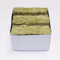 Agriculture Laine minérale Hydroponique Cubes de laine de roche 25*25*25mm Plantes de semis Culture de blocs de semis de laine de roche