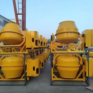 Mini malaxeur vertical à béton forcé, machine portable de mélange de ciment et de mortier avec roues pour chantier de construction - Product Image 6