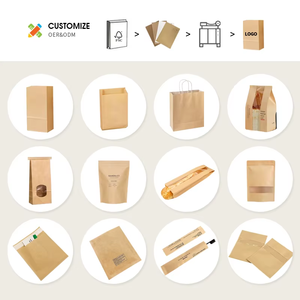 Sacs alimentaires <span class=keywords><strong>en</strong></span> <span class=keywords><strong>papier</strong></span> kraft bon marché de promotion chaude pour <span class=keywords><strong>sac</strong></span> de boulette - Product Image 2