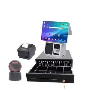 Terminal de Caja con Pantalla Táctil de 15.6 Pulgadas, Escáner QR 2D, Impresora, Sistema POS para Tiendas Minoristas, Caja Registradora, Máquina POS Todo en Uno - Product Image 1