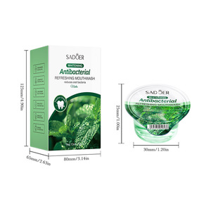 Sadoer Bain de <span class=keywords><strong>Bouche</strong></span> pour Adultes Traitement Mauvaise Haleine Soin Bucco-dentaire Antibactérien Liquide Usage Quotidien Après les Repas - Product Image 5