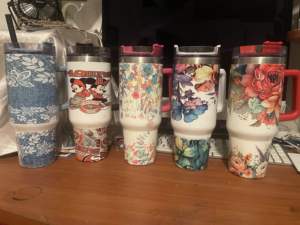 Gobelet isotherme Sublimation 40oz H2.0 FlowState avec poignée, paille et couvercle - Product Image 2