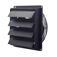 Ventilateur d'extraction de poussière de hotte de cuisine à grande vitesse de 10/12/14/16 pouces avec obturateur automatique Ventilateur de ventilation de garde-manger étanche à faible bruit