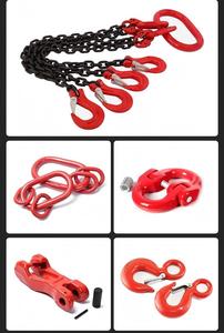 G80 6/7/8/10/13mm Eslinga de Cadena de Tres, Cuatro y Dos Brazos para Elevación y Aparejos, Fabricación de Eslingas de Cadena, Solo Cadena - Product Image 6