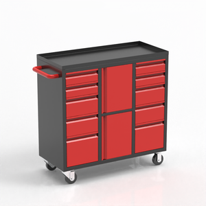 Heavy-Duty Metal Workshop <b>Tool</b> Storage Cabinet with 10 <b>Drawers</b> OEM Customizable - Product Image 5