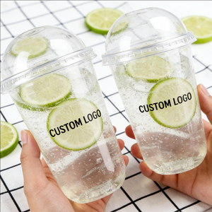 Vasos de Plástico Personalizados para Jugo de 12oz, Vasos Desechables de Plástico para Cafetería y Restaurante con Logotipo Personalizado - Product Image 4
