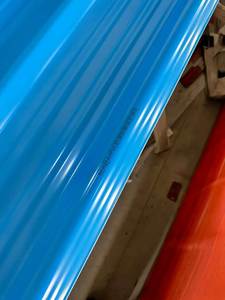 Tuile de toiture en PVC <span class=keywords><strong>JBE</strong></span> High Wave Tejas 1130 mm, résistante à la chaleur, isolation acoustique, usage industriel extérieur, imperméable, anti-corrosion, 5+ ans - Product Image 1