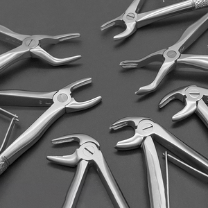 Pinzas de Extracción Dental Pediátricas, Instrumentos Quirúrgicos Dentales, Pinzas de Extracción de Dientes del Saburdo de la Mandíbula Superior e Inferior - Product Image 2