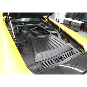 Panel Decorativo de Fibra de Carbono para el Compartimento del Motor Trasero, Nuevo, para Huracán LP580/610, 2017-2019 - Product Image 2