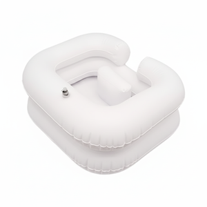 Ensemble de soins pour le lavage des cheveux, 6 pièces, lavabo à shampooing gonflable en PVC, portable, pour les personnes âgées, les malades et les handicapés - Product Image 1