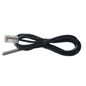 Cable Telefónico Redondo RJ45 con Sensor de Temperatura <span class=keywords><strong>DS18B20</strong></span> - Product Image 1