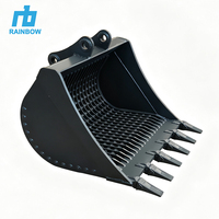 Bucket RB Desain Rekayasa Kustom Penuh, Screening Bucket OEM ODM Q355 NM400 Grosir CE ISO SGS Semua Ukuran
