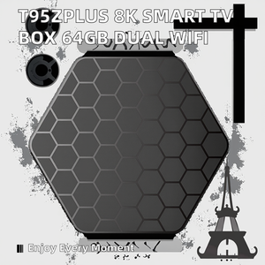 Boîtier TV intelligent personnalisable T95Zplus Android 12 Lecteur multimédia en streaming 8K 64 Go + 2 Go de RAM Allwinner H618 Quad Core WiFi double bande - Product Image 2
