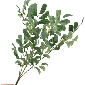 Bouquet de feuilles d'arachide artificielles Prosperous Flowers, 30cm-100cm, verdure artificielle, accessoires de mariage - Product Image 5