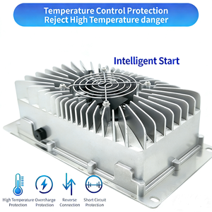 <span class=keywords><strong>48V</strong></span> 12A 2KW Vollständig Versiegeltes IP67 Wasserdichtes On-Board-Batterieladegerät Lifepo4 EV DC für Roller Fahrrad Aluminiumgehäuse 93% Effizienz - Product Image 1