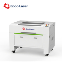 Nouvelle machine de gravure laser CO2 100W HH640C refroidie par eau pour le bois, le plastique, le papier, le tissu, le caoutchouc et le verre avec support IA