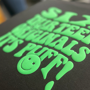 Tùy chỉnh <span class=keywords><strong>Puff</strong></span> in sắt-on in dày <span class=keywords><strong>Puff</strong></span> in Flock 3D <span class=keywords><strong>Puff</strong></span> HTV Vinyl <span class=keywords><strong>Puff</strong></span> truyền nhiệt Vinyl cho t Áo sơ mi - Product Image 1