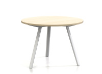 Base de table en métal blanc à 3 pieds en forme d'étoile, structure trépied moderne pour cuisine, hôtel, école, structure robuste, table à manger