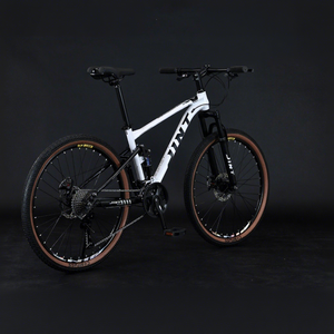 Bicicleta de Montaña de 27 Velocidades con Doble Amortiguador y Frenos de Disco, Modelo BIC-012, para Adultos Unisex, con Doble Amortiguador para Mayor Comodidad - Product Image 1